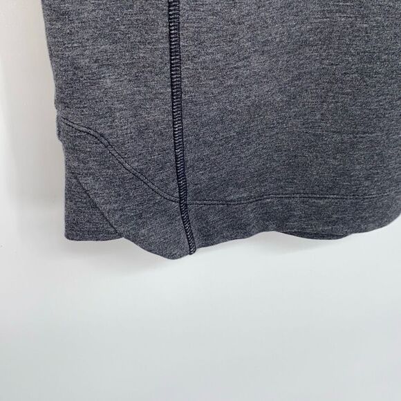 Athleta Dress Size XS‎ Gray Black Color-block OMEGA Long Sleeve Bodycon Knit - Picture 6 of 14